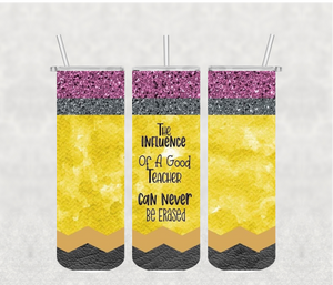 Teacher 20oz Tumbler Sublimation Print