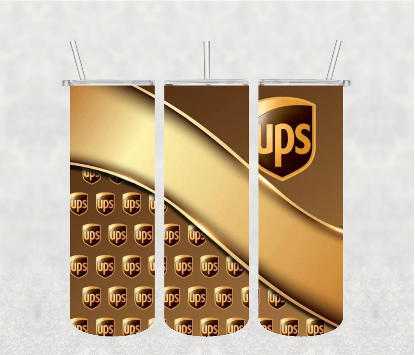 UPS  20oz  Tumbler   Sublimation  Print