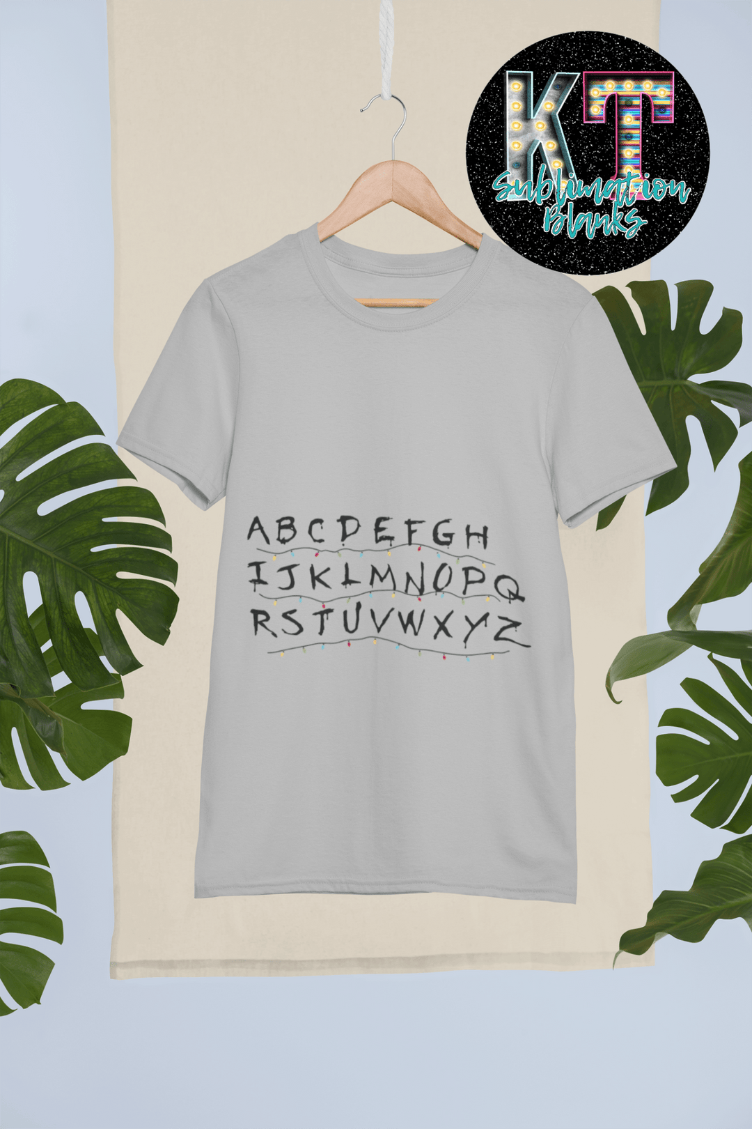 ABC Christmas Stranger things DTF, ready to press - KT SUBLIMATION, DTF AND MORE LLC