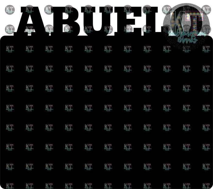 Abuelo Picture Frame, Sublimation Blank,Photo Frames, gifts, wall decor, decor, diy, home decor - KT SUBLIMATION, DTF AND MORE LLC