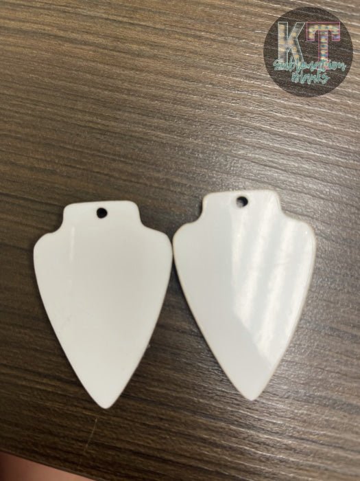 Arrowhead Sublimation Blank – Customizable Earrings Blanks for DIY Crafts - KT SUBLIMATION, DTF AND MORE LLC