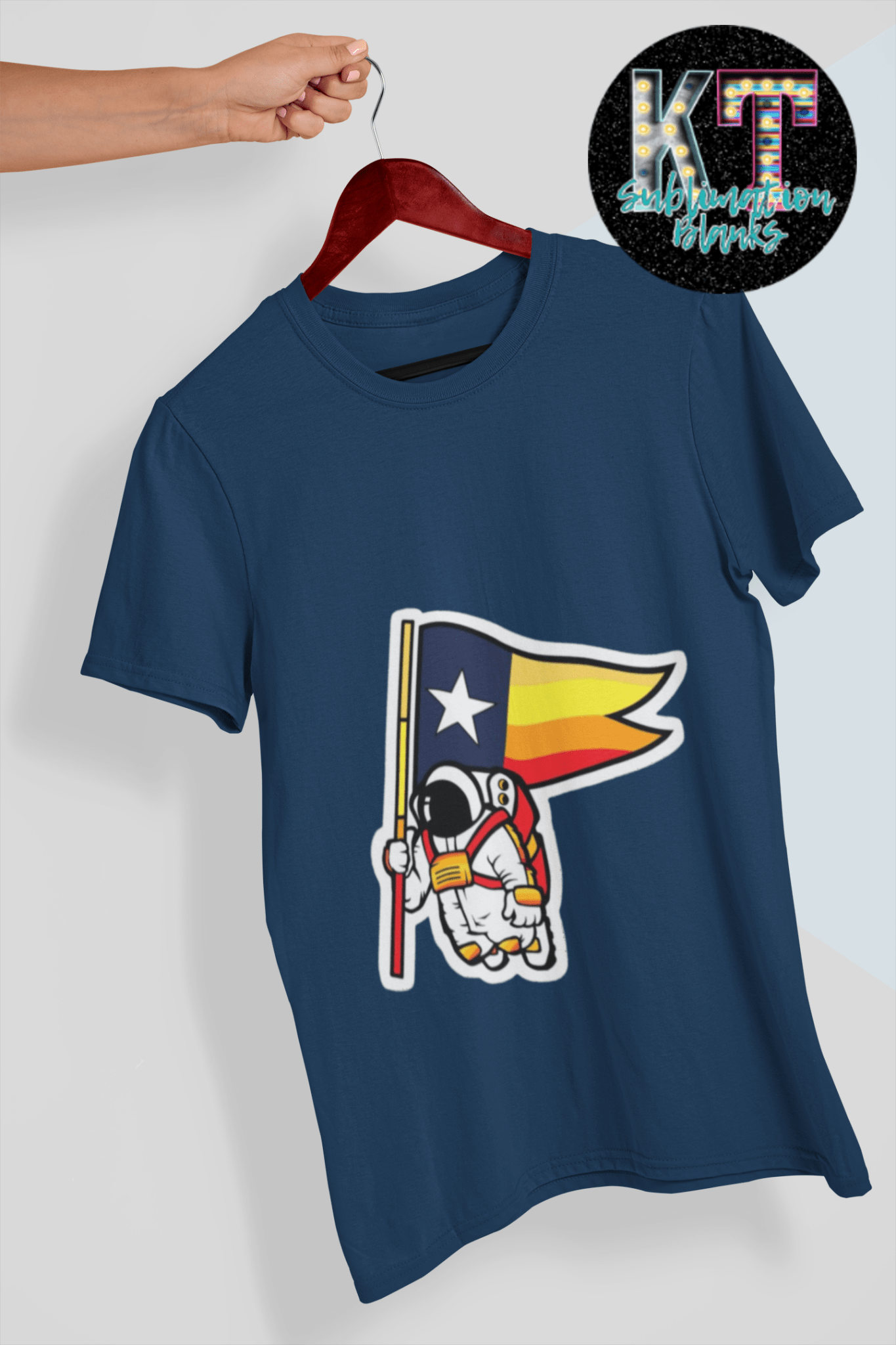 Astronaut Astros DTF, , Baseball Direct to Film, DTF - KT SUBLIMATION, DTF AND MORE LLC