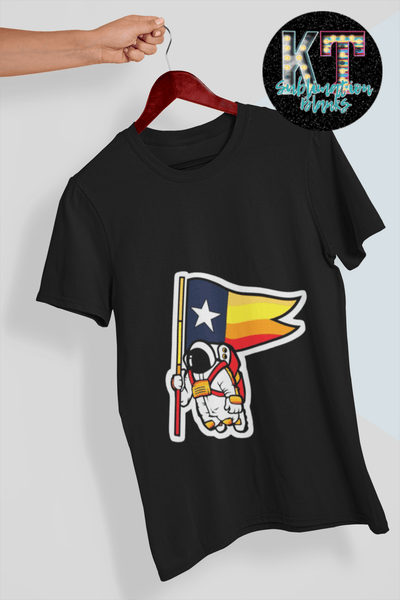 Astronaut Astros DTF, , Baseball Direct to Film, DTF - KT SUBLIMATION, DTF AND MORE LLC