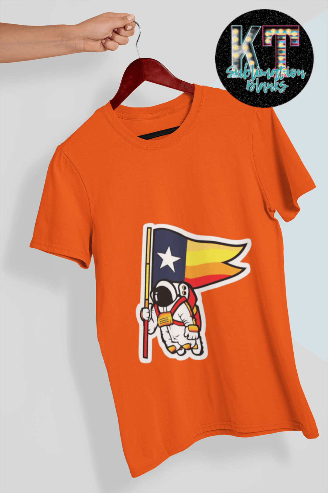 Astronaut Astros DTF, , Baseball Direct to Film, DTF - KT SUBLIMATION, DTF AND MORE LLC