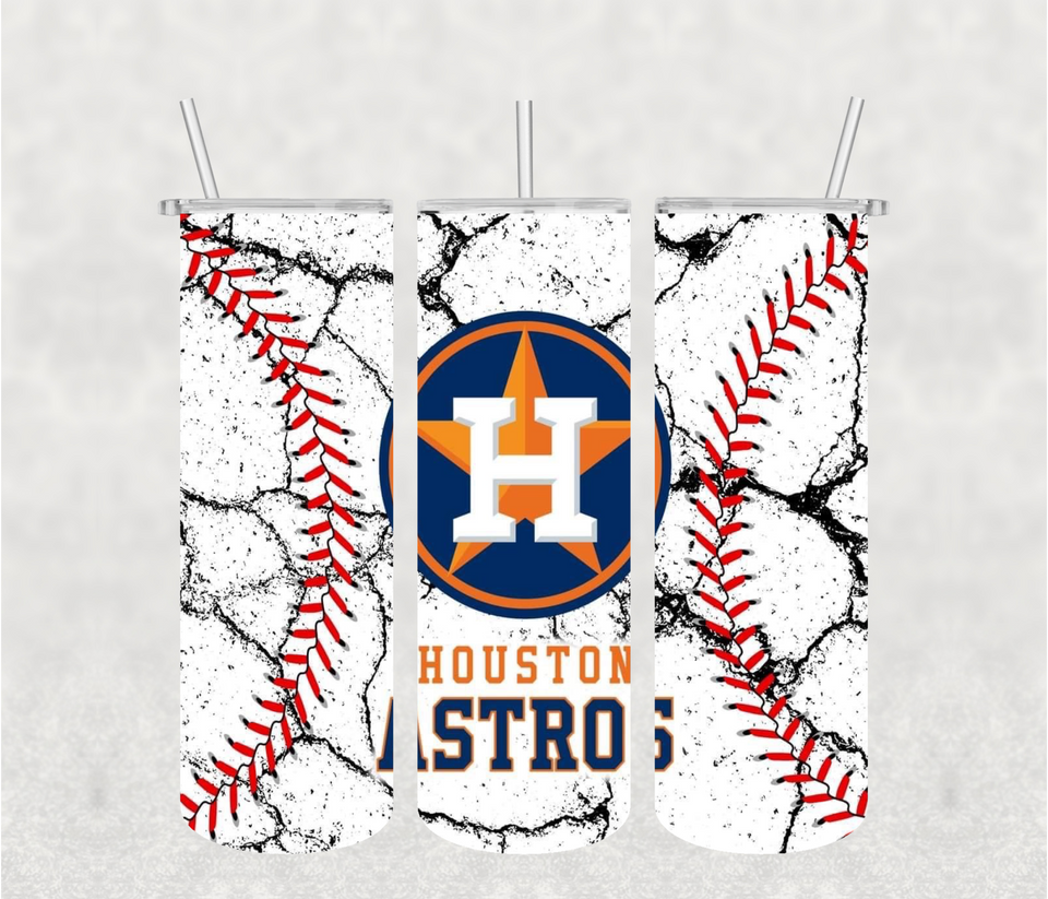 Astros 20oz Tumbler Sublimation Print