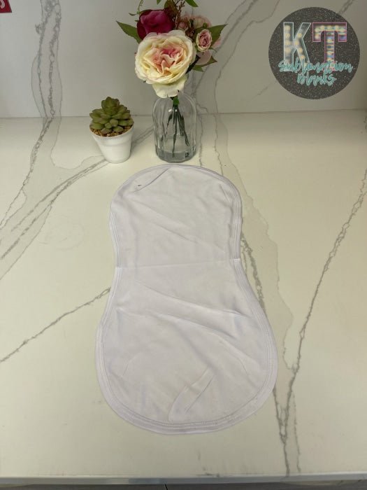 Baby Burp Cloth & Bib Set – Sublimation Blank for Custom DIY Gifts & Baby Accessories - KT SUBLIMATION, DTF AND MORE LLC