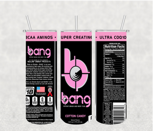 Bang 20oz Tumbler Sublimation Print