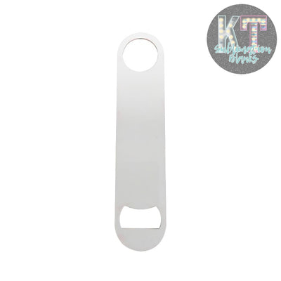 Sublimation Flat Bottle Opener Blanks | Stainless Steel

