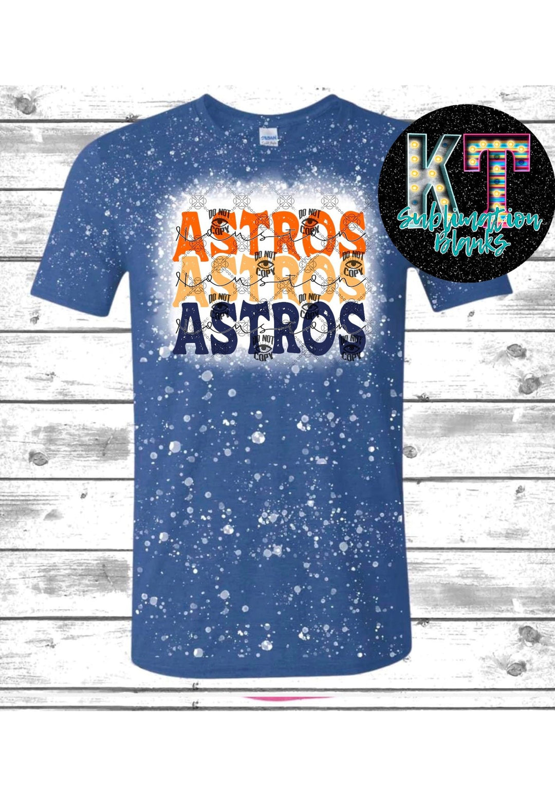 Baseball Astros DTF ready to press transfer - KT SUBLIMATION, DTF AND MORE LLC