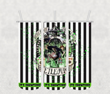 Beetlejuice 20oz Tumbler Sublimation Print