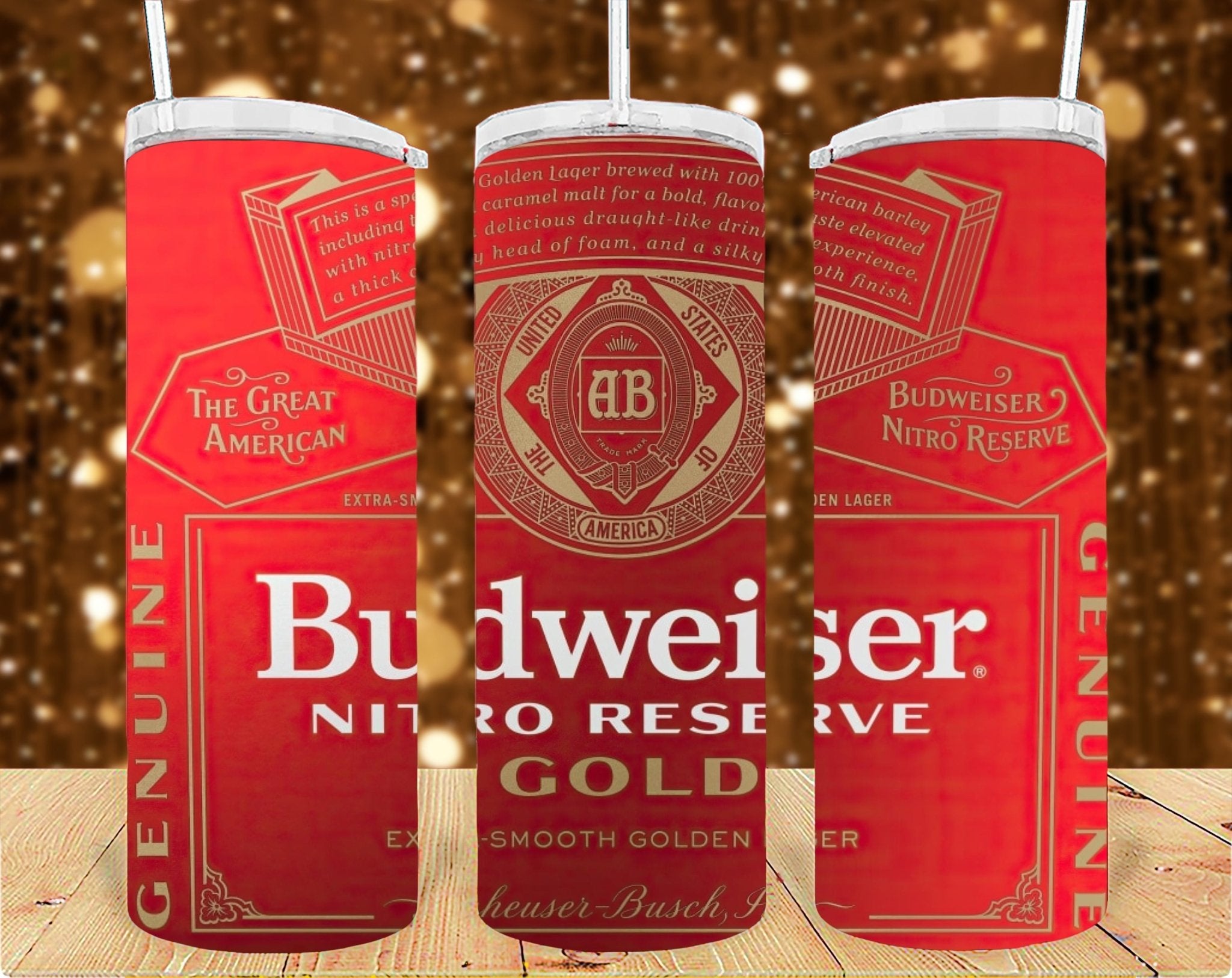 Beer Tumbler Sublimation Print