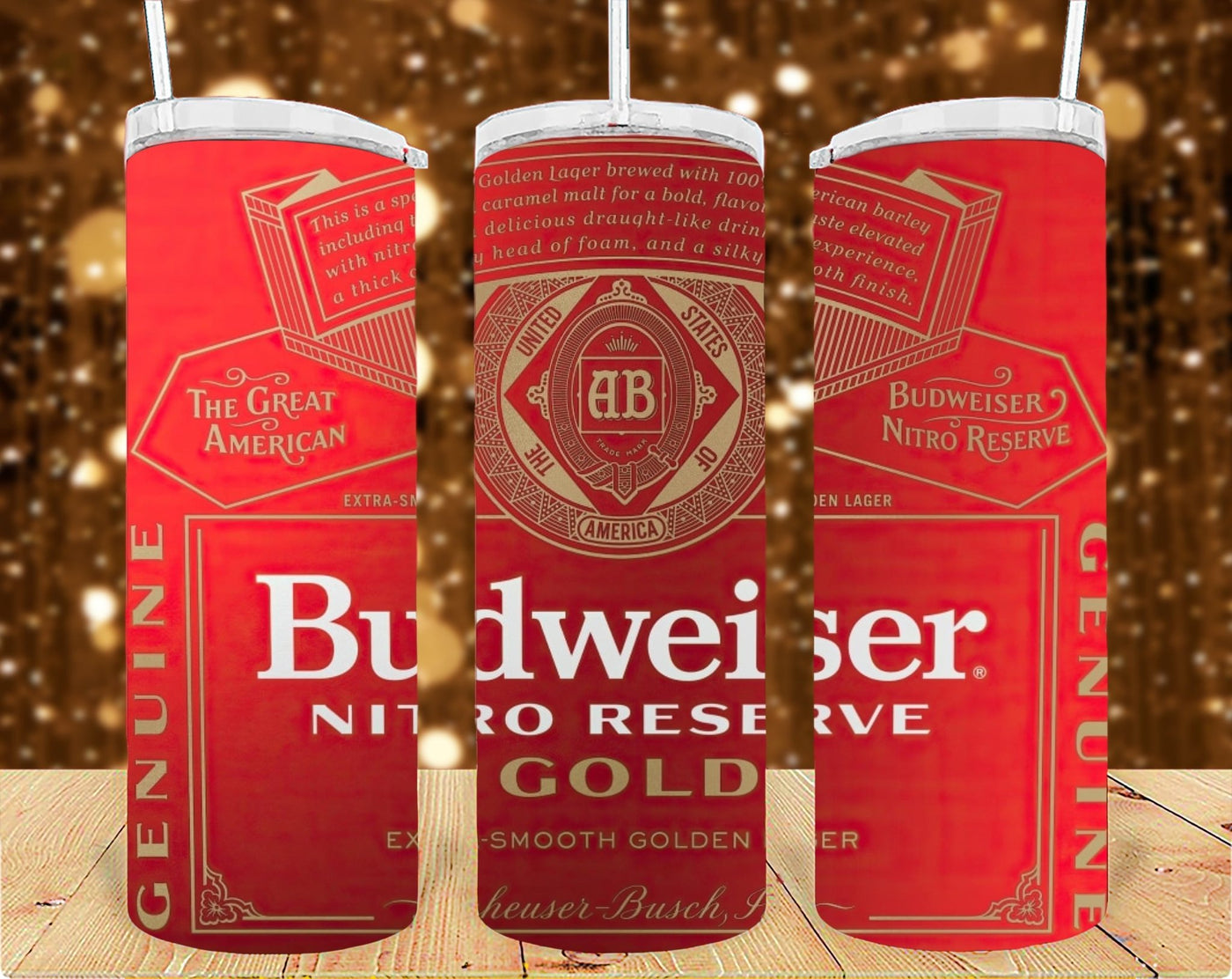 Beer Tumbler Sublimation Print - KT SUBLIMATION, DTF AND MORE LLC