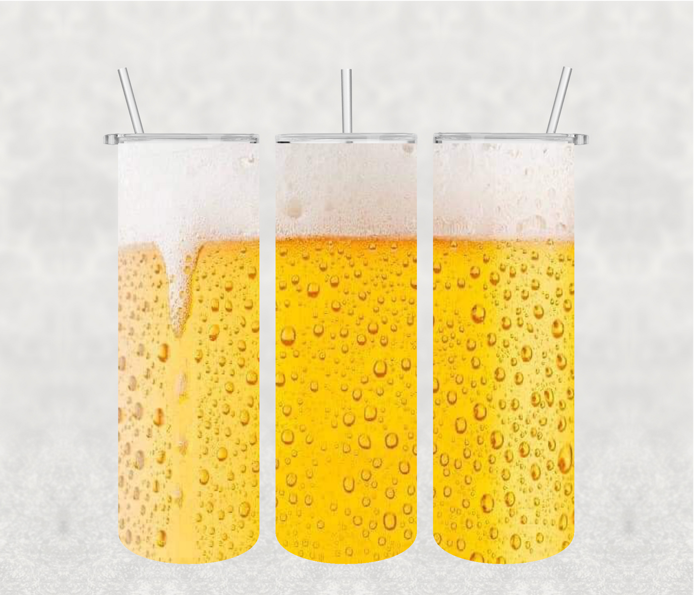 Beer 20oz Tumbler Sublimation Print
