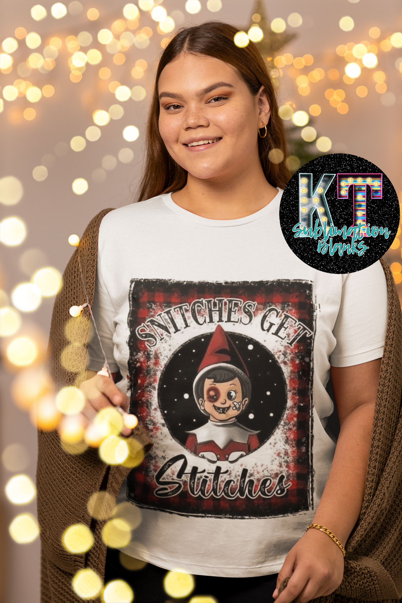 Snitches Get Stitches DTF, ready to press Transfer