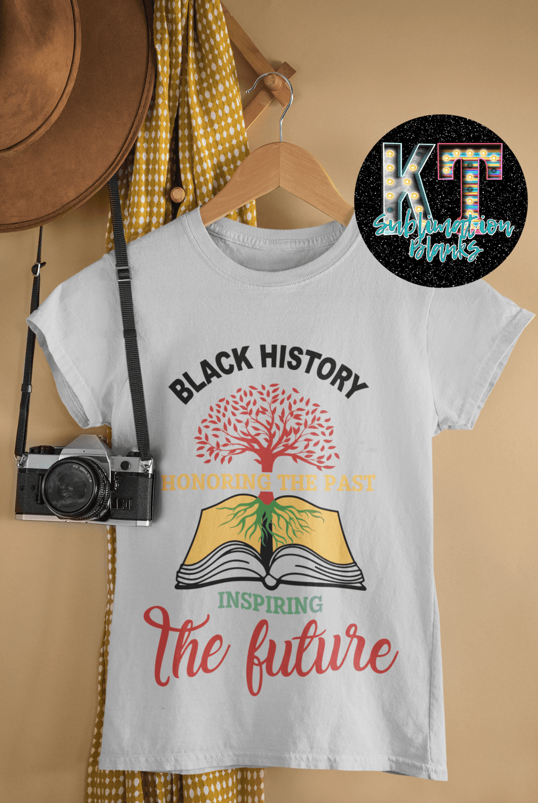 Black History the Future DTF, ready to press transfer - KT SUBLIMATION, DTF AND MORE LLC