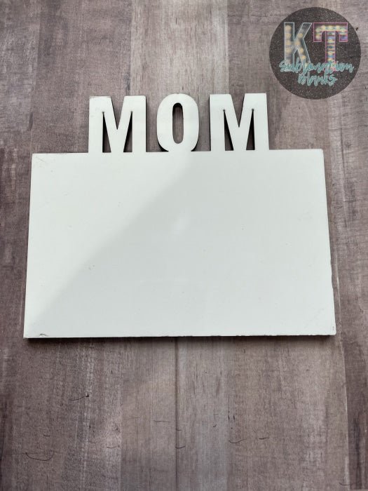 Blank Mom Sublimation Picture Frame – Perfect for Personalized Gifts & Keepsakes 💖📸