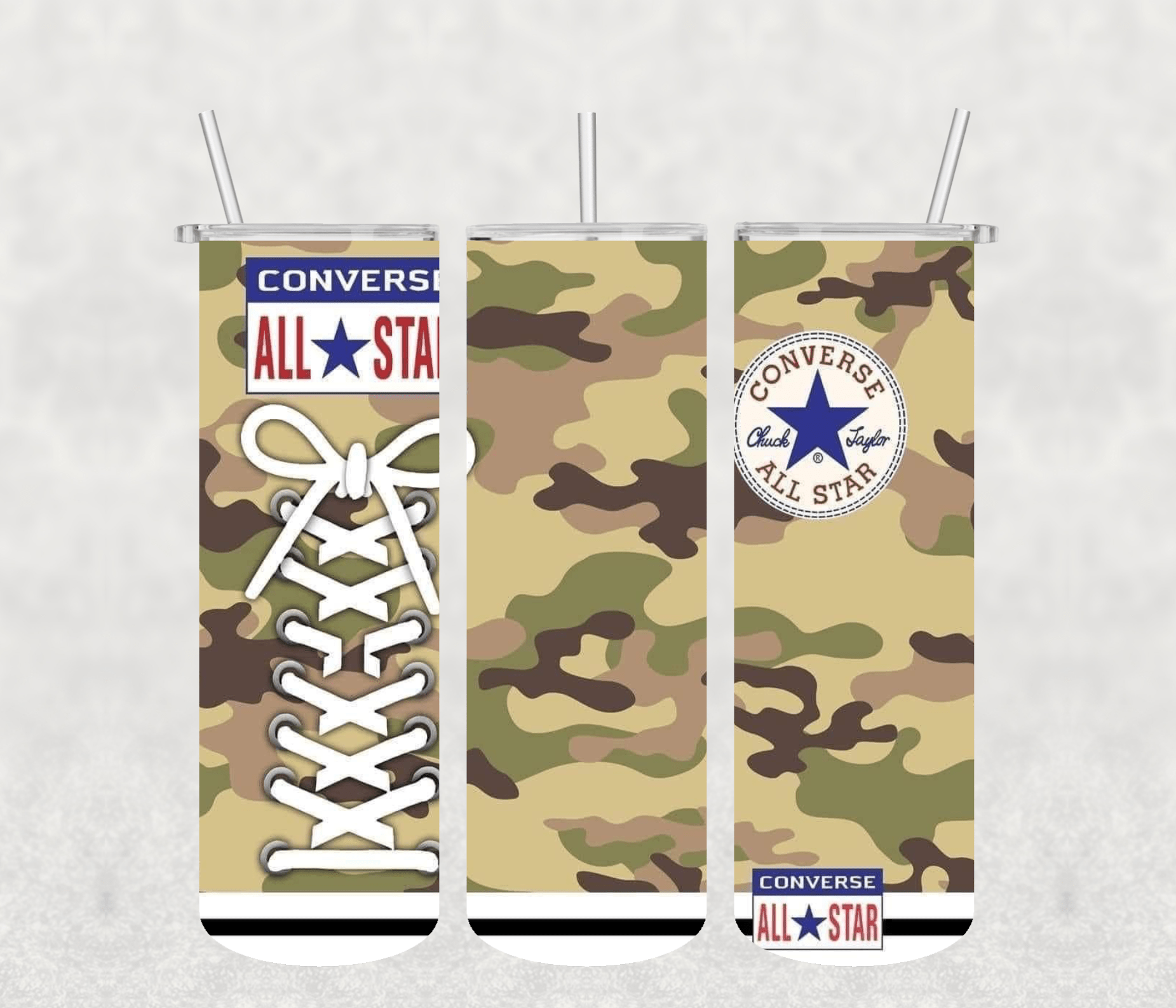 Camouflage 20oz Tumbler Sublimation Print - KT SUBLIMATION, DTF AND MORE LLC