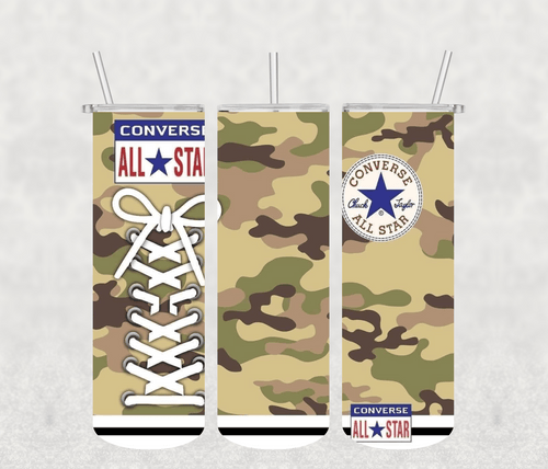 Camouflage 20oz Tumbler Sublimation Print - KT SUBLIMATION, DTF AND MORE LLC