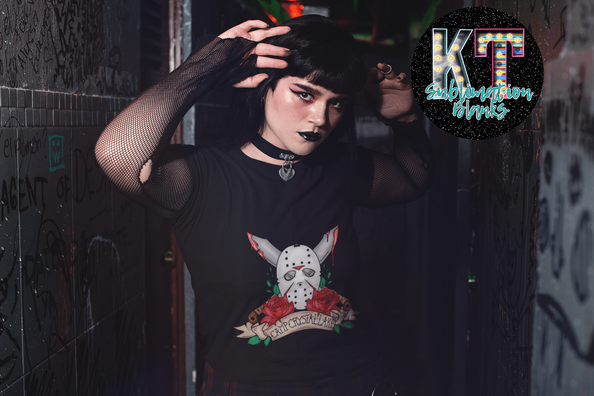 Camp Crystal Lake Halloween DTF, ready to press - KT SUBLIMATION, DTF AND MORE LLC