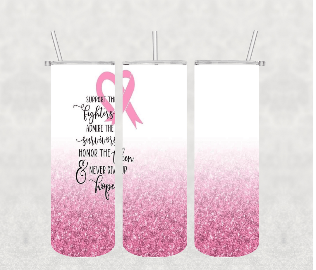 Cancer 20oz Tumbler Sublimation Print - KT SUBLIMATION, DTF AND MORE LLC