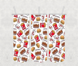 Chick-fil-A 20oz Tumbler Sublimation Print