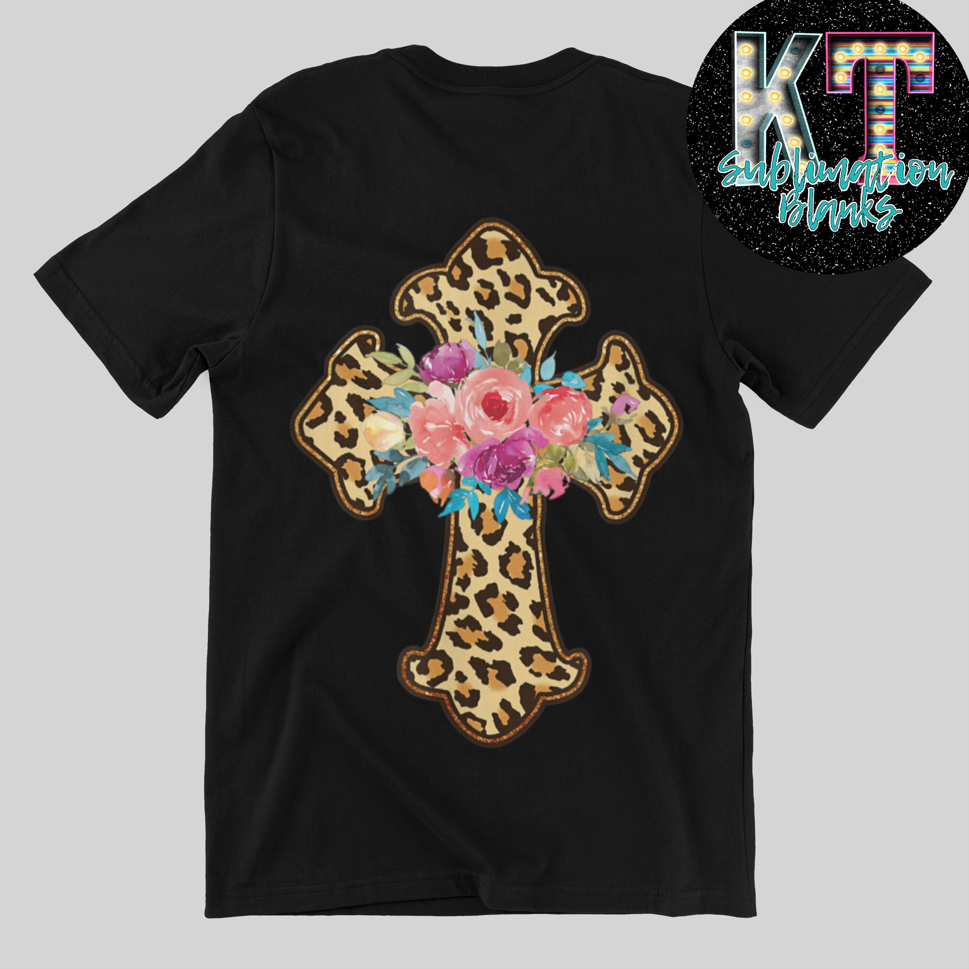 Cheeta Cross DTF, Easter Transfer, Direct to film - KT SUBLIMATION, DTF AND MORE LLC