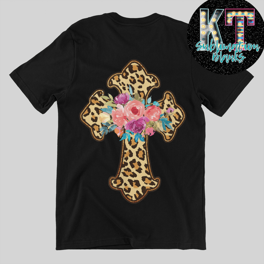Cheeta Cross DTF, Easter Transfer, Direct to film - KT SUBLIMATION, DTF AND MORE LLC