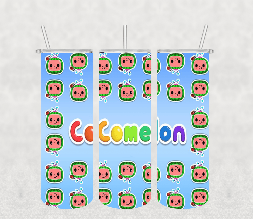 Cocomelon 20oz Tumbler Sublimation Print - KT SUBLIMATION, DTF AND MORE LLC