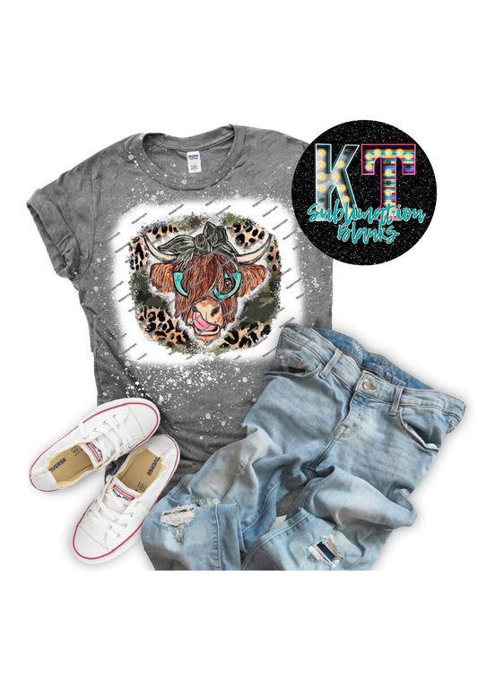 Country Cow Rodeo DTF, ready to press transfer - KT SUBLIMATION, DTF AND MORE LLC