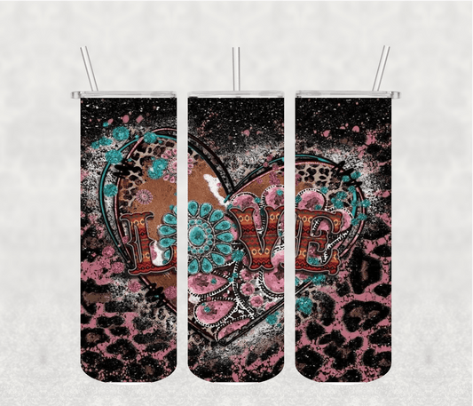 Country Love 20oz Tumbler Sublimation Print - KT SUBLIMATION, DTF AND MORE LLC