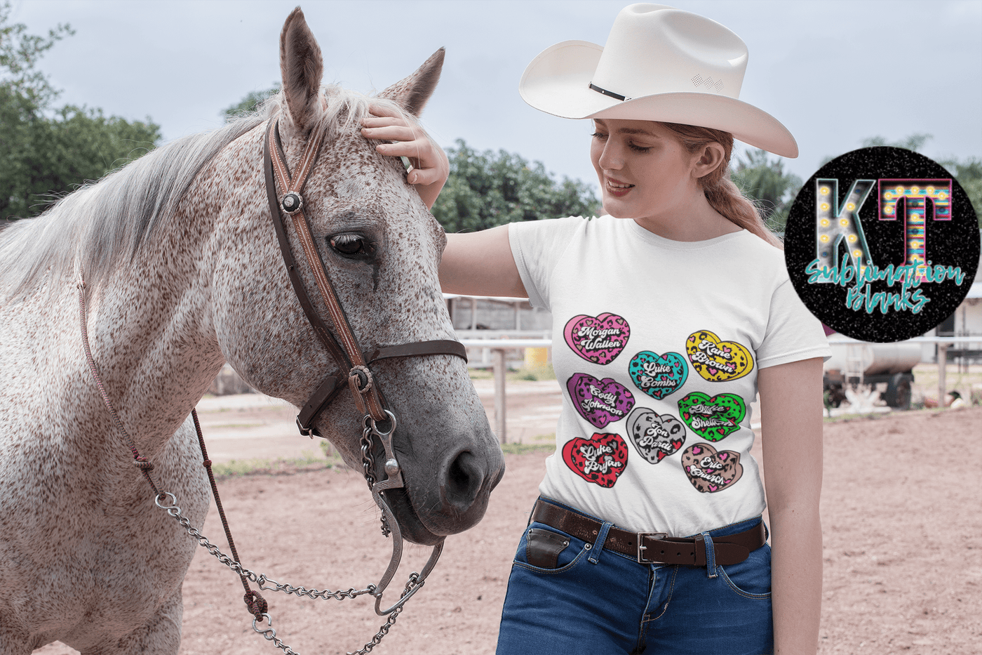 Country Singers Country DTF, ready to press transfer - KT SUBLIMATION, DTF AND MORE LLC