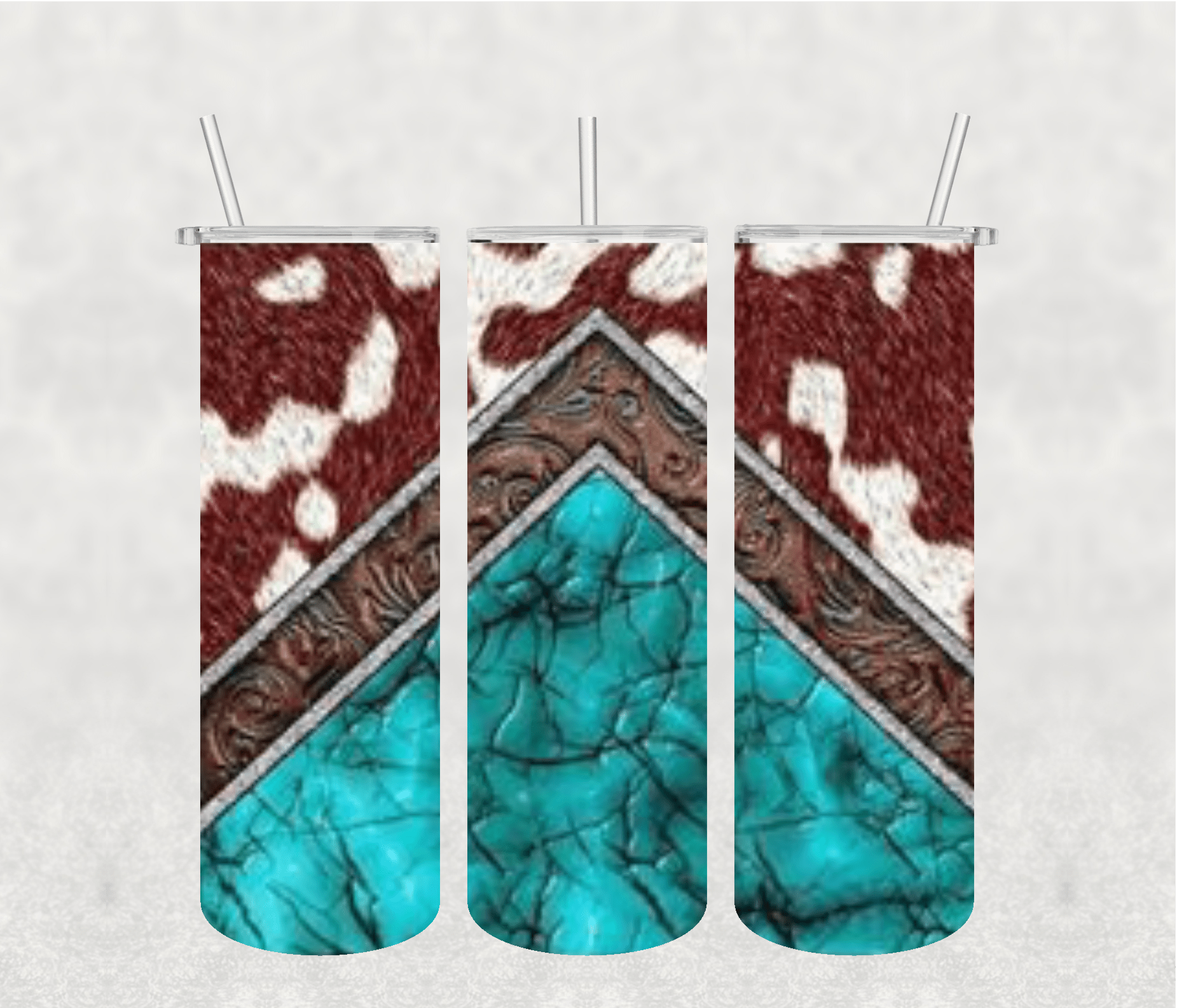 Cow Print 20oz Tumbler Sublimation Print - KT SUBLIMATION, DTF AND MORE LLC