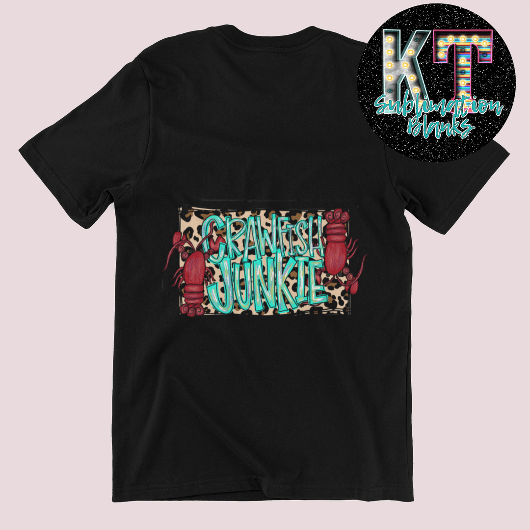 Crawfish Junkie DTF, Crawfish Season Direct to Film Transfer - KT SUBLIMATION, DTF AND MORE LLC