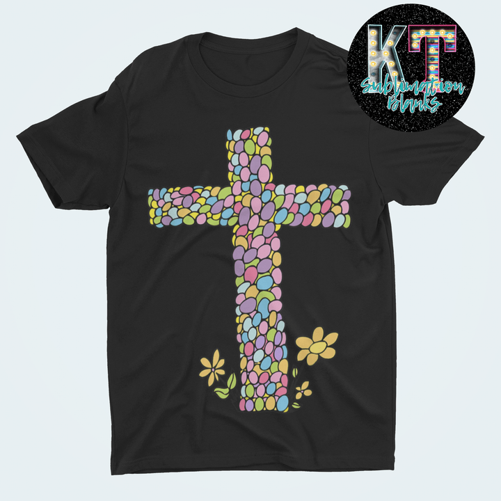 Cross Easter DTF Transfer