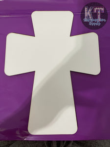 Cross Hanger Sublimation Blank - 1 Sided