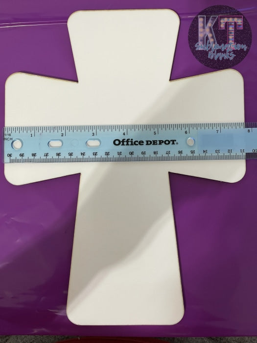 Cross Hanger Sublimation Blank - 1 Sided
