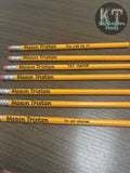 Custom Engraved Ticonderoga Pencils / Bulk Pricing Available Regular Pencil