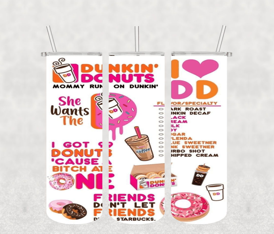 DD 20oz Tumbler Sublimation Print - KT SUBLIMATION, DTF AND MORE LLC