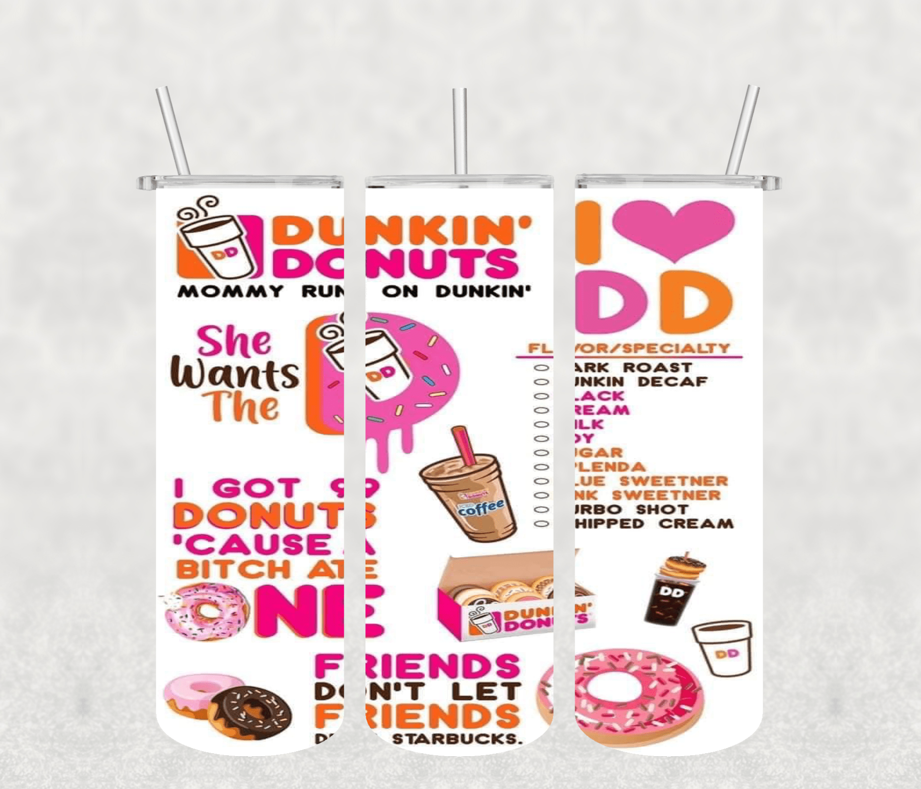 DD 20oz Tumbler Sublimation Print - KT SUBLIMATION, DTF AND MORE LLC