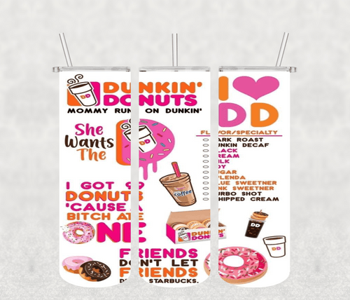 DD 20oz Tumbler Sublimation Print - KT SUBLIMATION, DTF AND MORE LLC