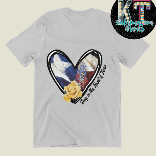 Deep in the heart Of Texas DTF, Texas Drect to Film Transfer - KT SUBLIMATION, DTF AND MORE LLC