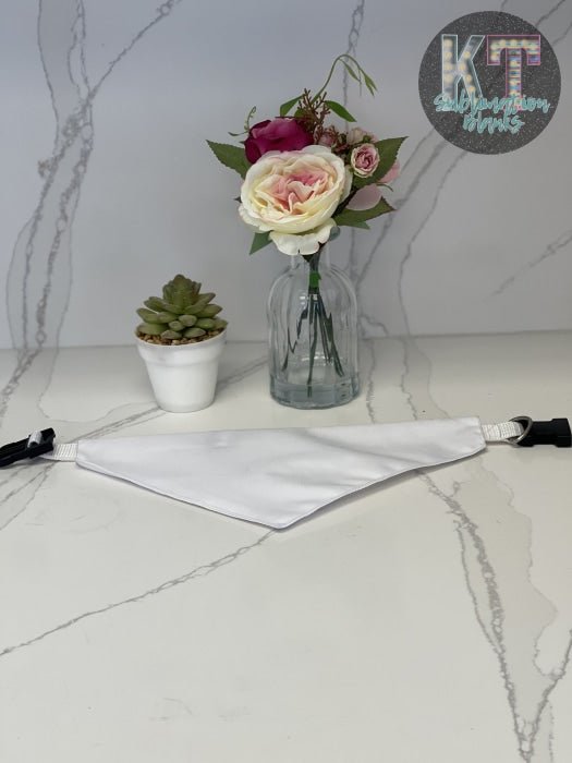 Dog Collar and Bandana, Sublimation Blank – DIY Customizable Dog Bandanas for Large Dogs - KT SUBLIMATION, DTF AND MORE LLC