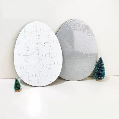 Easter Egg Puzzle Sublimation Blank – Customizable Easter Puzzle for Holiday Fun - KT SUBLIMATION, DTF AND MORE LLC