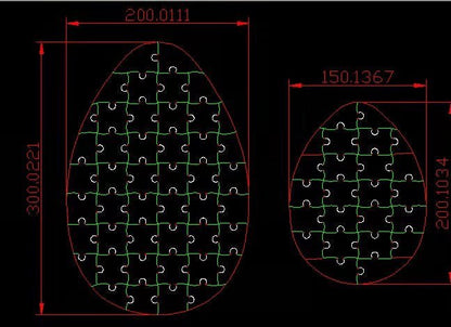Easter Egg Puzzle Sublimation Blank – Customizable Easter Puzzle for Holiday Fun - KT SUBLIMATION, DTF AND MORE LLC