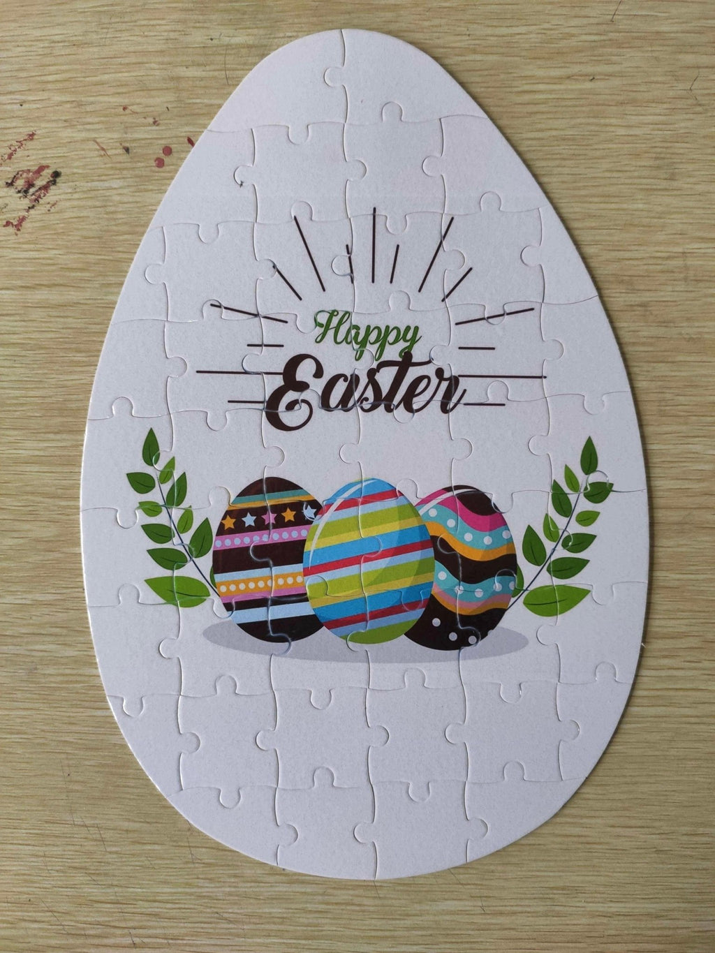 Easter Egg Puzzle Sublimation Blank – Customizable Easter Puzzle for Holiday Fun - KT SUBLIMATION, DTF AND MORE LLC