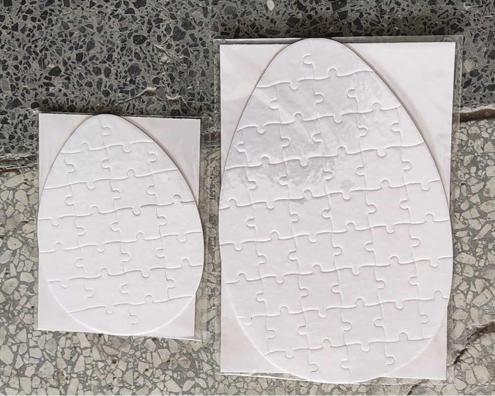 Easter Egg Puzzle Sublimation Blank – Customizable Easter Puzzle for Holiday Fun - KT SUBLIMATION, DTF AND MORE LLC