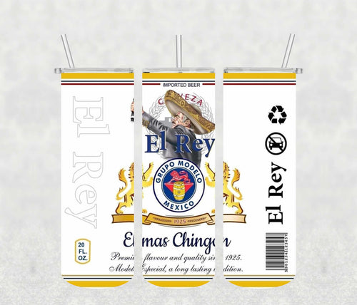 El Rey 20oz Tumbler Sublimation Print - KT SUBLIMATION, DTF AND MORE LLC