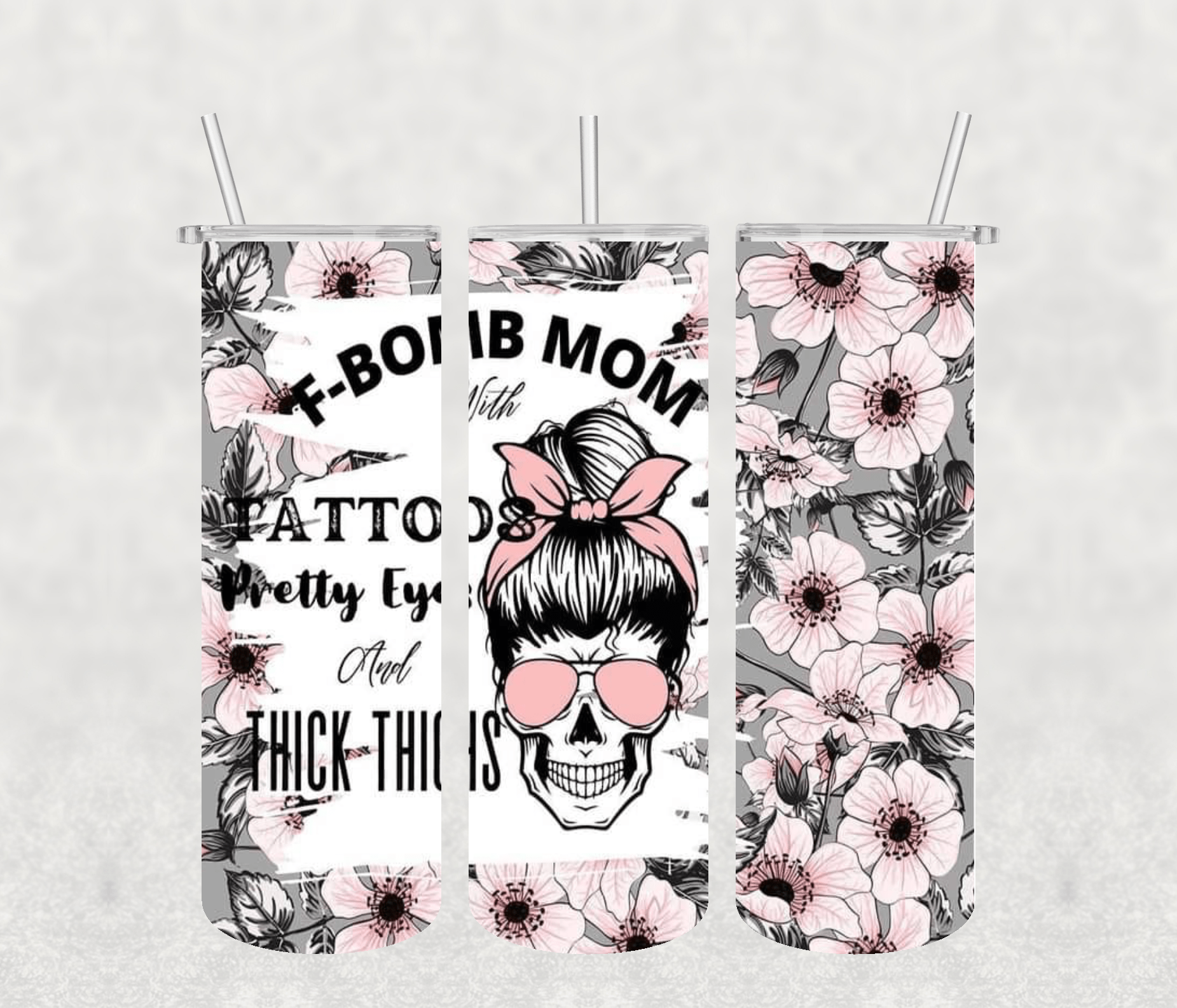 F Bombon  20oz Tumbler Sublimation Print