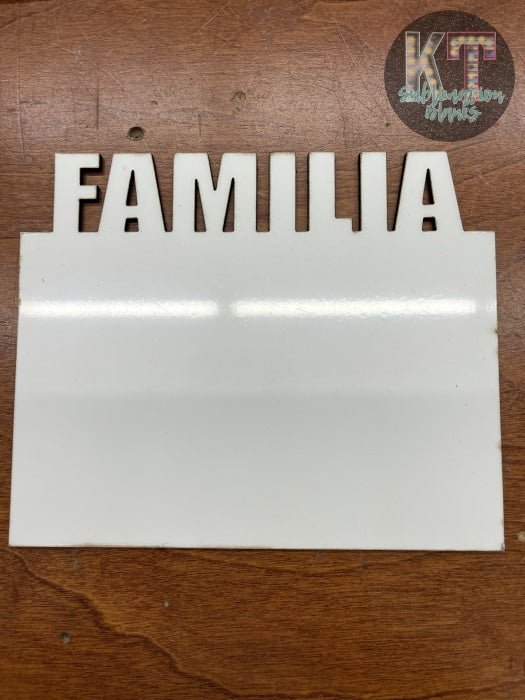 Familia Picture Frames – Sublimation Blanks for Custom Prints - KT SUBLIMATION, DTF AND MORE LLC