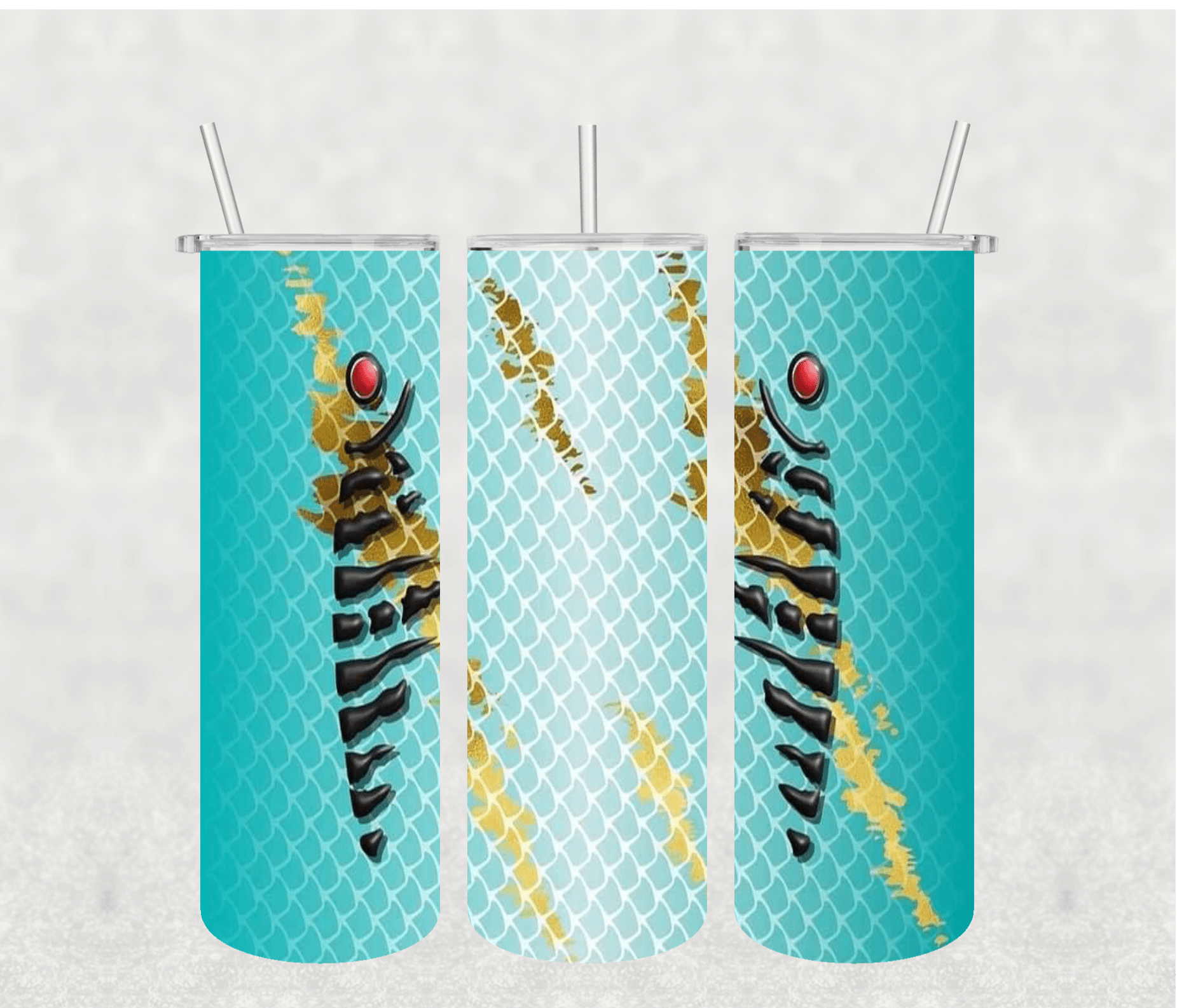 Fish 20oz Tumbler Sublimation Print - KT SUBLIMATION, DTF AND MORE LLC